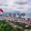 Panamá City aus der Vogelperspektive